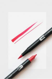 Маркер за кожа Tombow - двоен