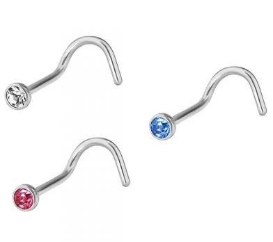 Обеца за нос - ISJ - Различни цветове