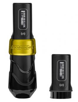 FK Irons - Flux Max Wireless Tattoo Machine with 2 Power Bolts 2.0 Gold 4mm/4.5mm