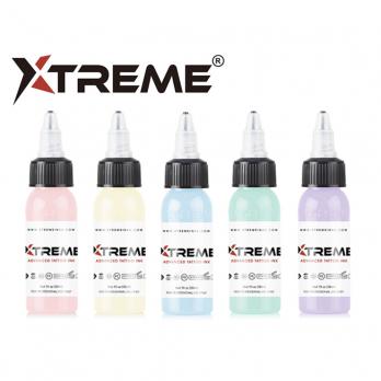 Xtreme Tattoo Ink Pastel Set  - 5 x 30ml